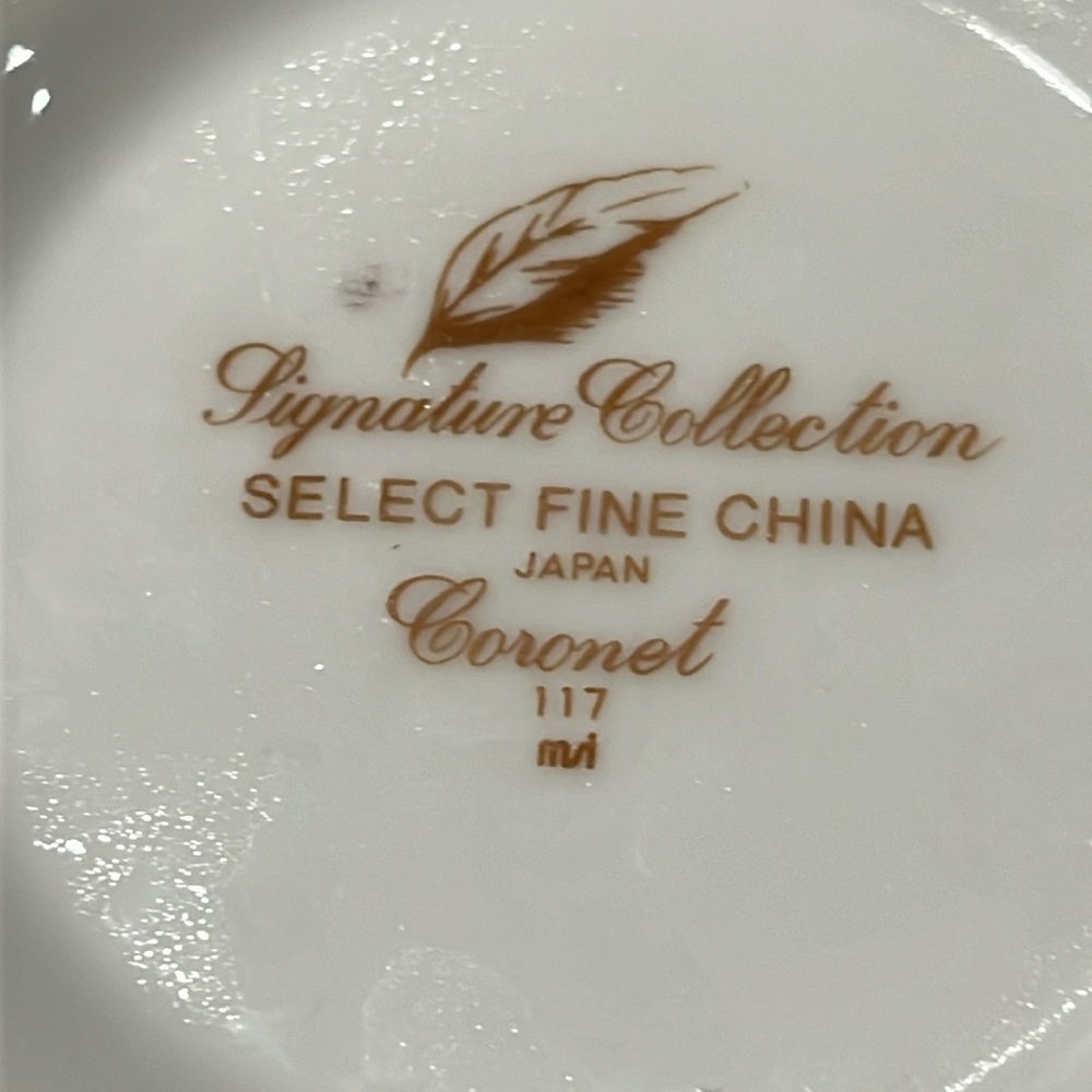 ๐ป3/$15 Coronet China Signature Collection Sugar Bowl - Picture 7 of 8